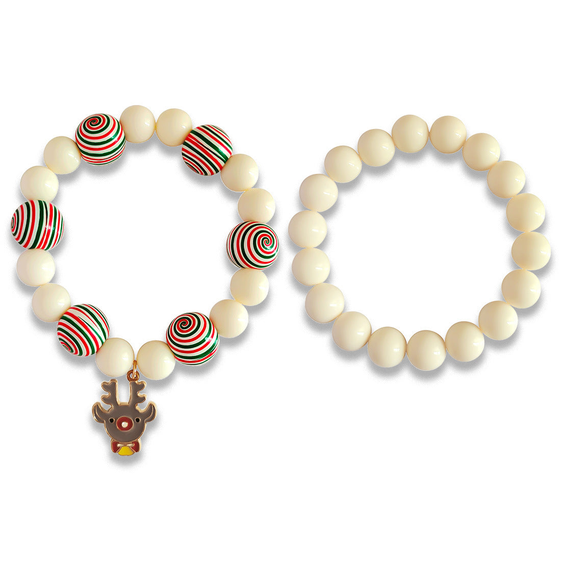 Wholesale Christmas Cute Cartoon Beaded Bracelet ACC-BT-Tengc004