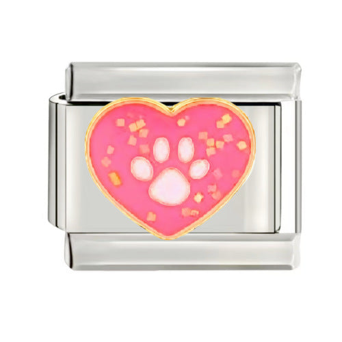 Wholesale italian Charm Starter Bracelets DIY square Single Section Creative Stainless Steel Composable Bracelet