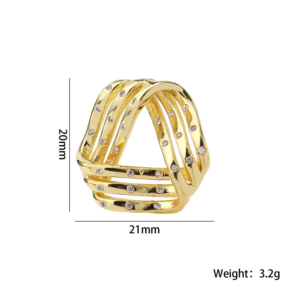 Wholesale Lip Shape Zircon Pendant Gold Plated Necklace Charm DIY Jewelry Making Fashion Accessory