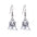 Wholesale  Diamond-Encrusted Zinc Alloy Cat Pumpkin  Web Skull Earrings