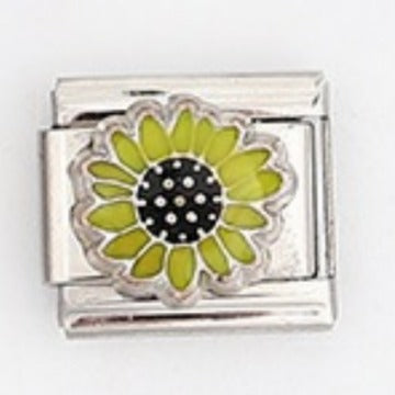 Wholesale Italian Style Flower Modular Bracelet Stainless Steel Fashion Accessory For Gift And Resale