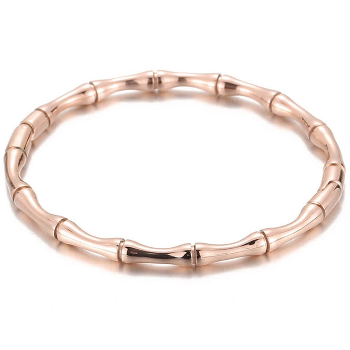 Bracciale in bambù galvanico sottovuoto in acciaio inossidabile all'ingrosso