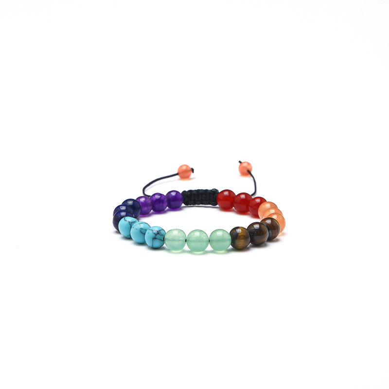 Wholesale European Creative Fashion Handmade Woven Bracelet with Volcanic Stone,  Adjustable Bracelet – Fashion Accessory Gift for Boutique Resale