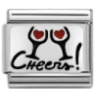 Wholesale 2PCS 9mm Italian Charm Starter Bracelets DIY square Single Section Creative Stainless Steel Composable Bracelet