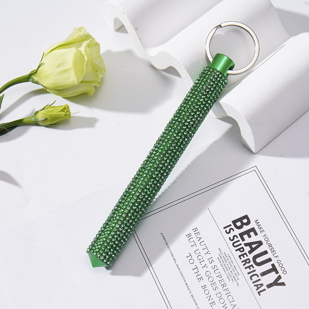 Wholesale Outdoor Metal Diamond Portable Car Key Pendant ACC-KC-XingChu004