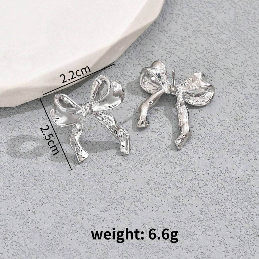 Wholesale Stainless Steel Titanium Steel Gold Light Luxury Earrings