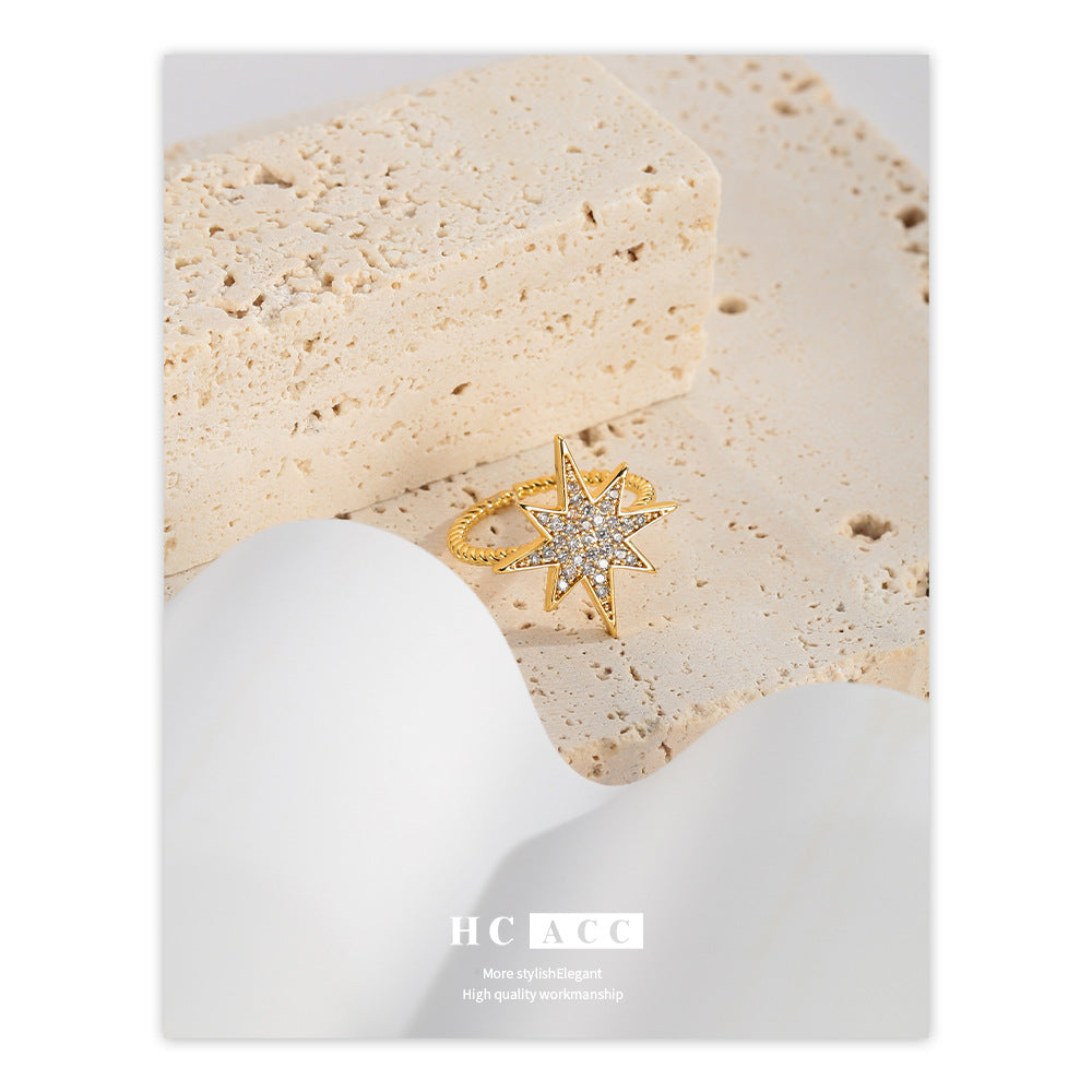Wholesale Creative Star Ring