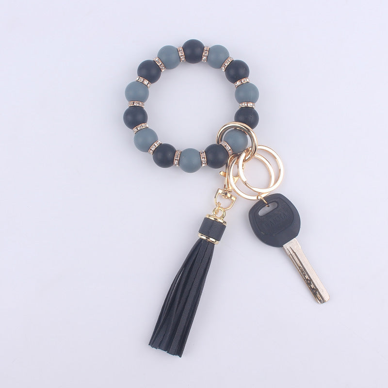 Wholesale Silicone Bracelet Wrist Keychain