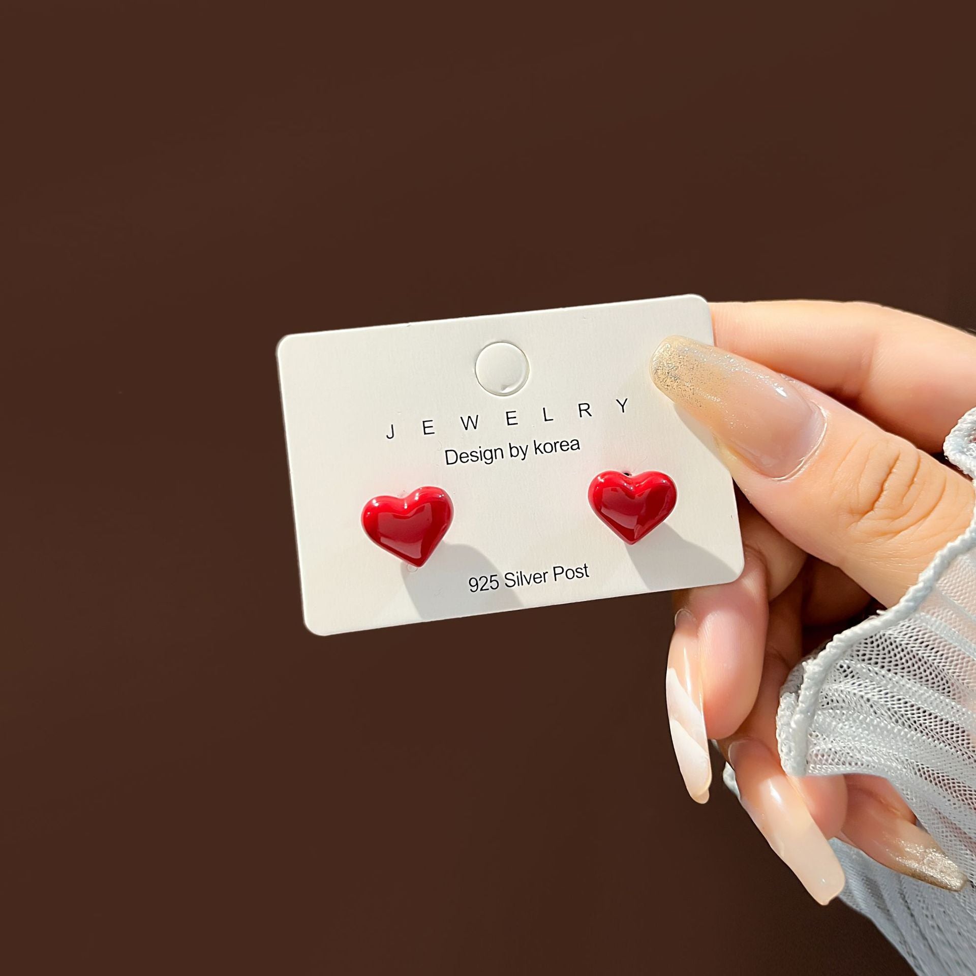 Wholesale Vintage Butterfly Hollow Blue Five-pointed Star Earrings