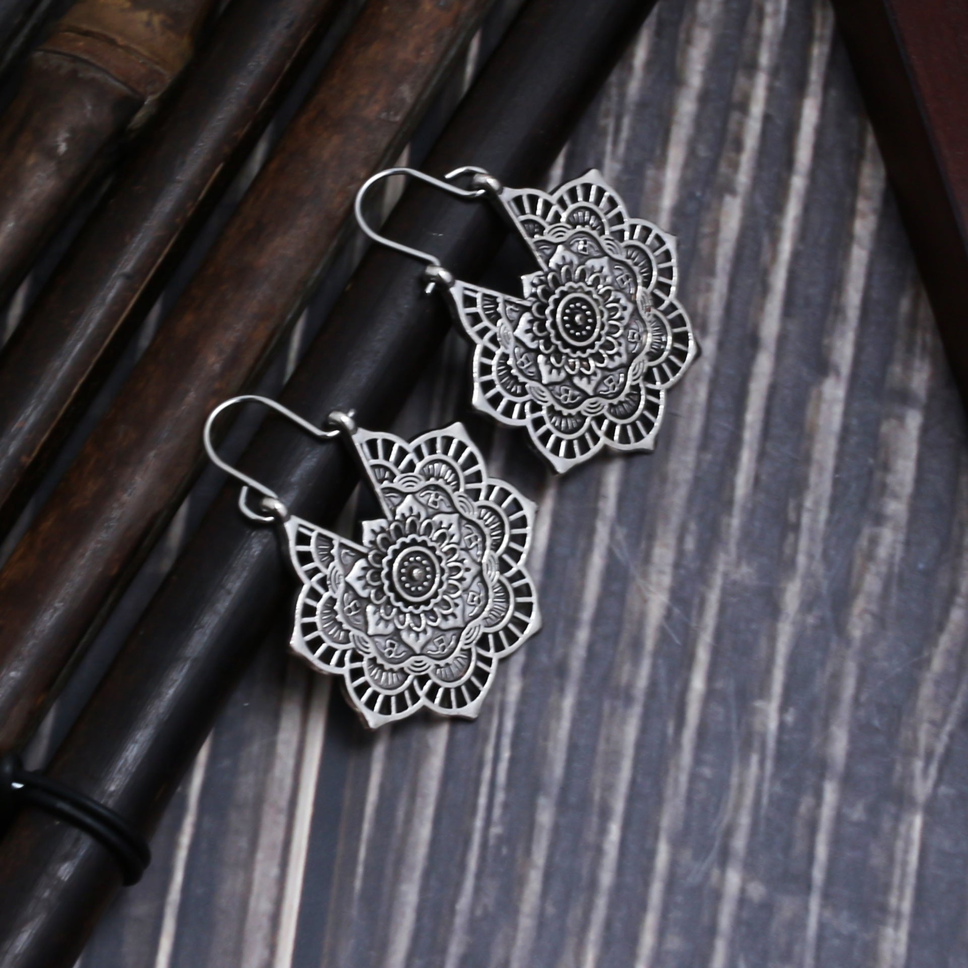 Wholesale Bohemian Retro Teardrop Dangle Stud Earrings with Tassels