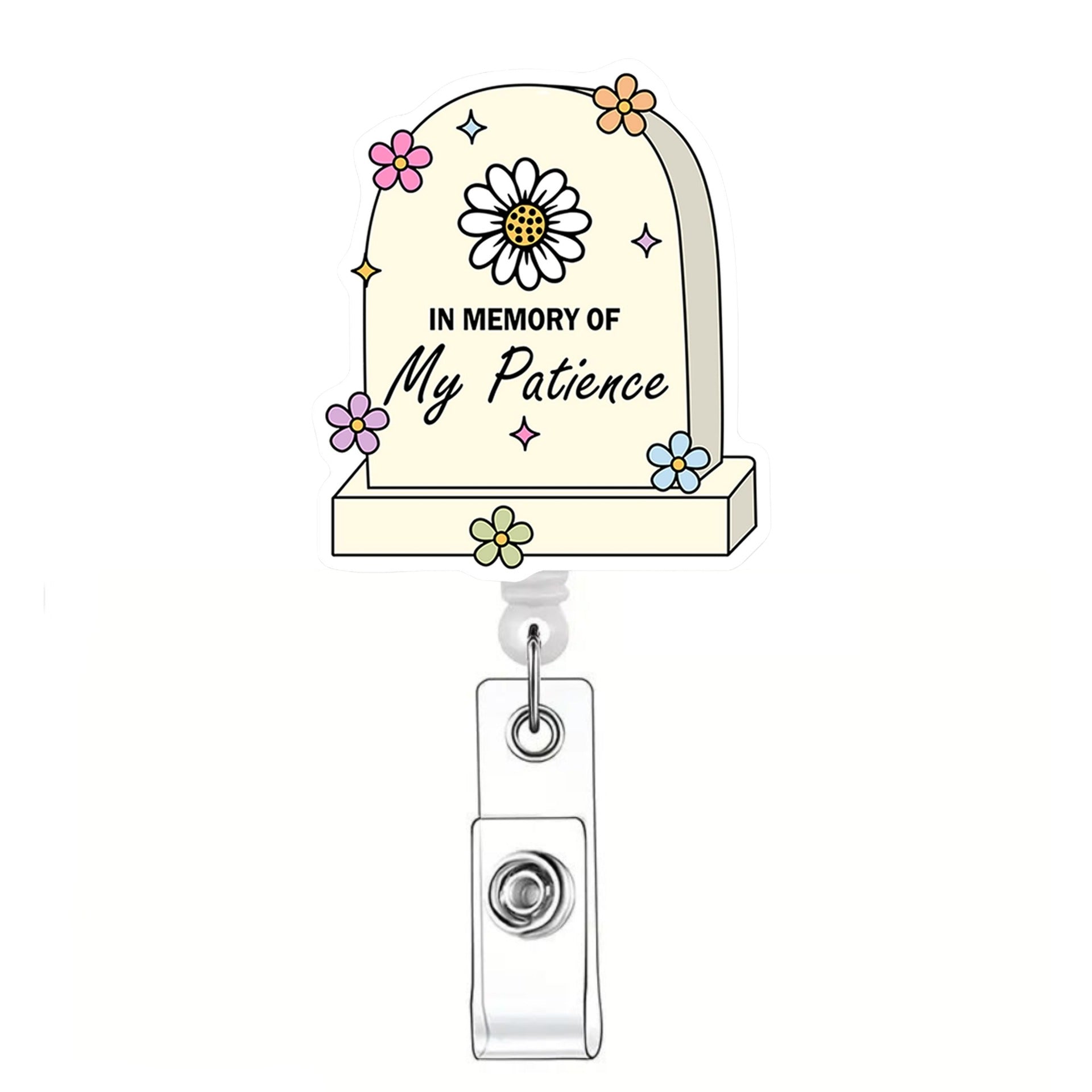 Wholesale Doctor Nurse Acrylic Badge Reels Keychains