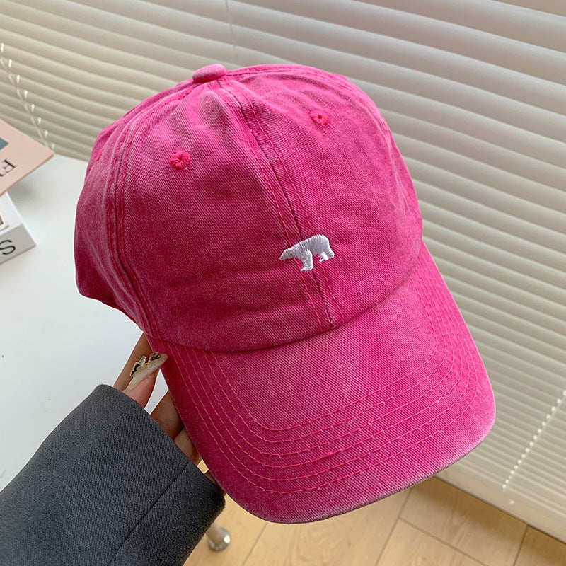 Wholesale Brushed Embroidered Visor Soft Top Baseball Cap Hat ACC-HT-JinKeyu002