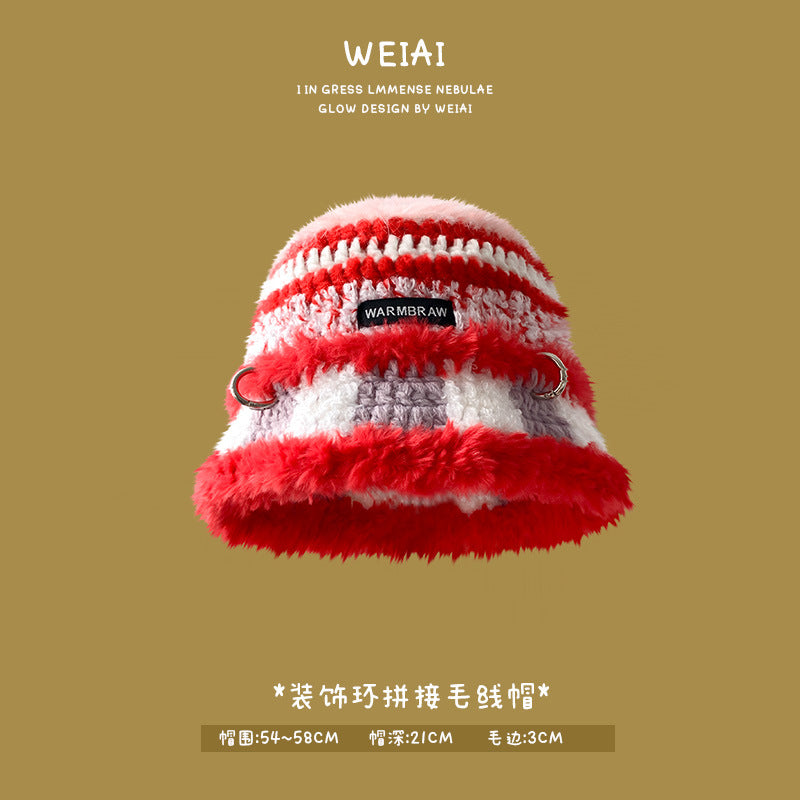 Wholesale retro atmosphere knitted wool hat