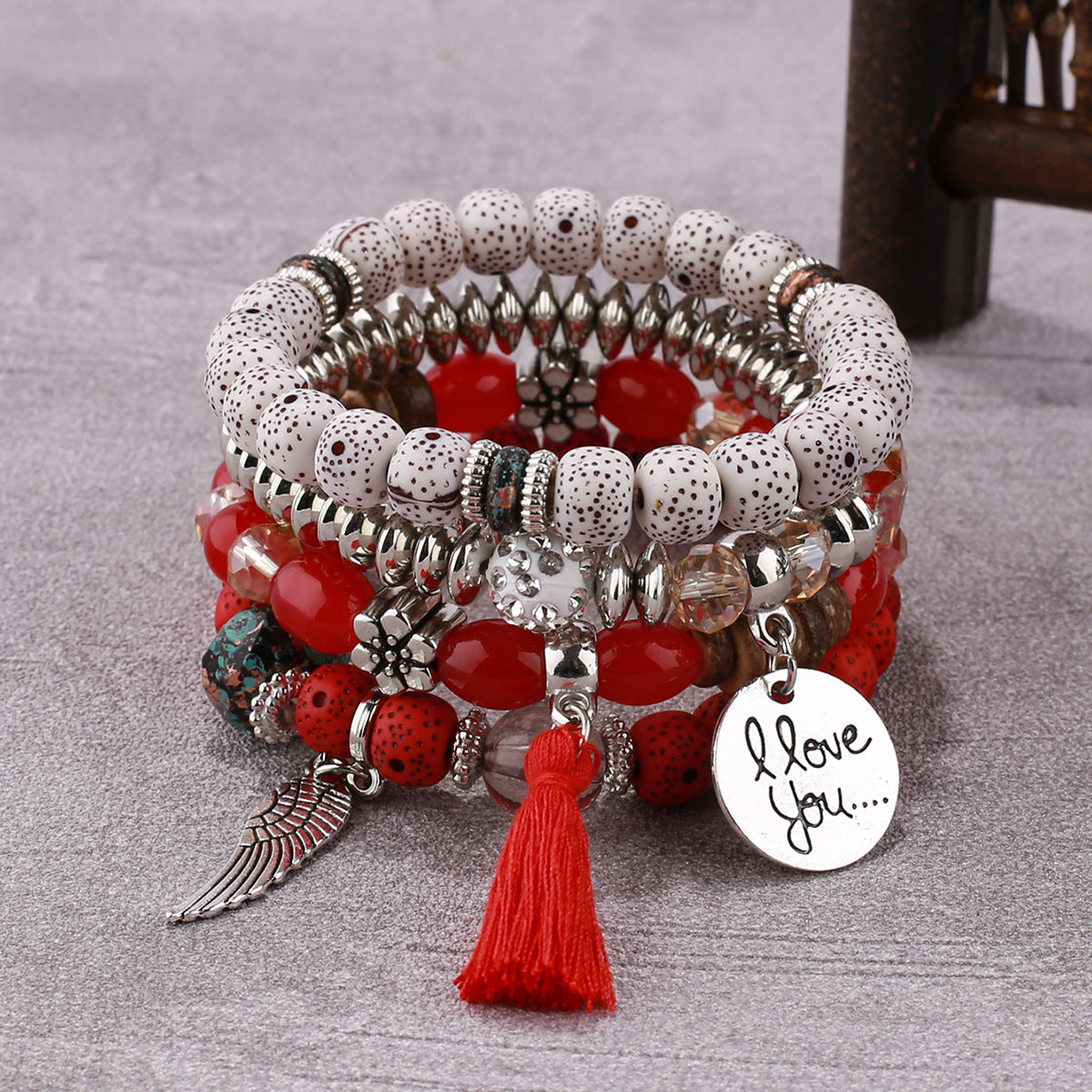Wholesale Bohemian Layered Bracelets ACC-BT-NaiHong007