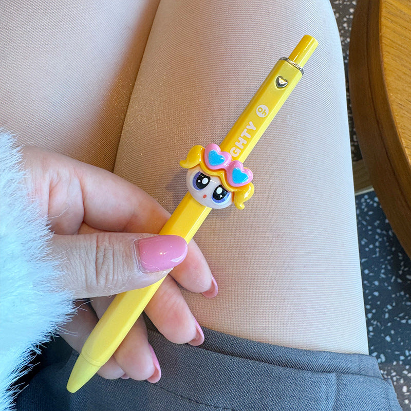 Wholesale Cartoon Cute Sweet Girl Character Ballpoint Pen ACCVIP-PN-Sanhe002