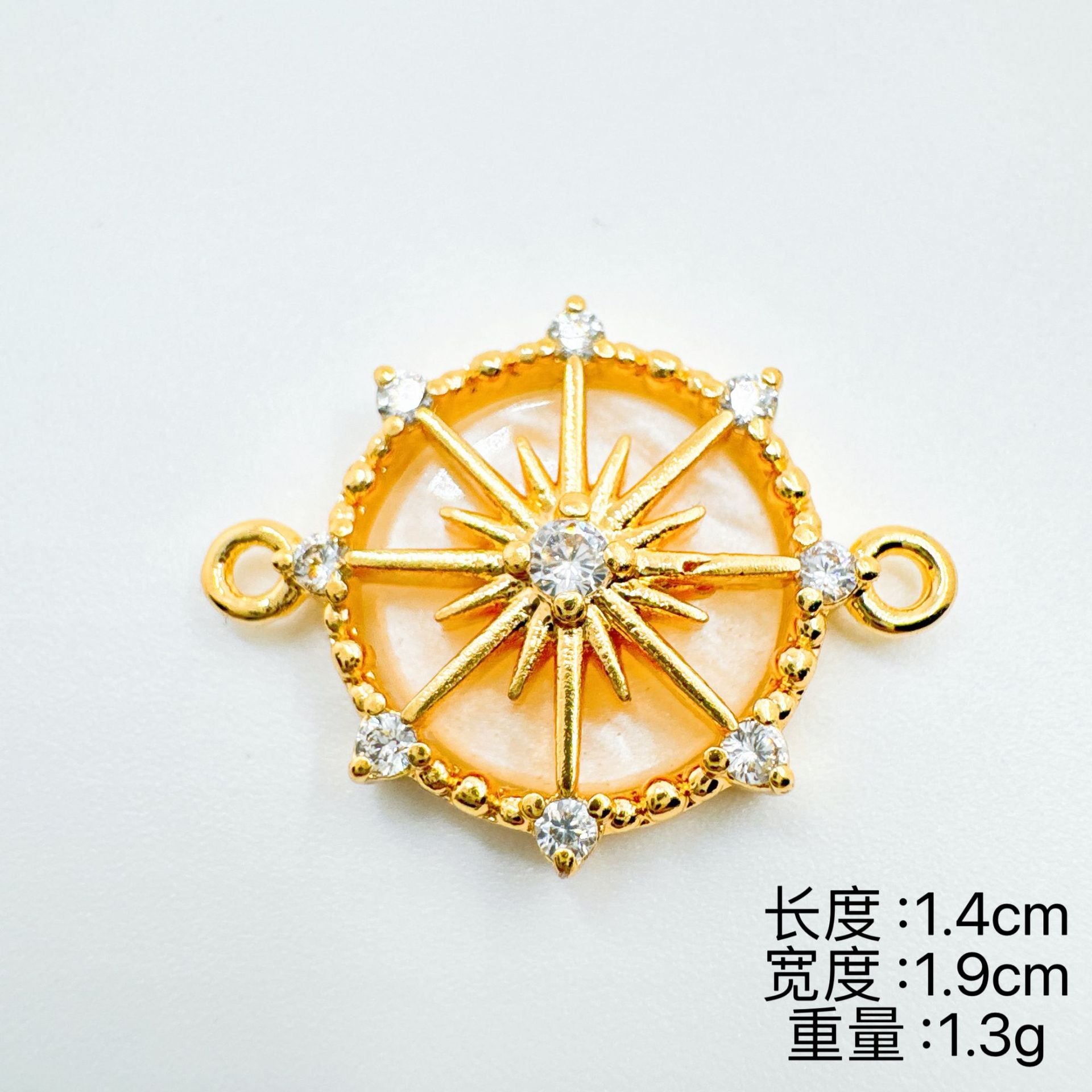 Wholesale Gold Plated Starburst Flower Bracelet Fashion Accessory Gift