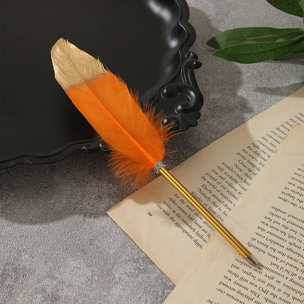 Wholesale Exquisite Feather Ballpoint Pen