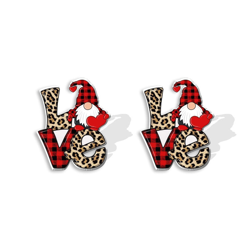 Wholesale Cartoon Cute Resin Earrings ACCVIP-ES-XiangLian021