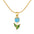 Wholesale tulip necklace bracelet anklet suit