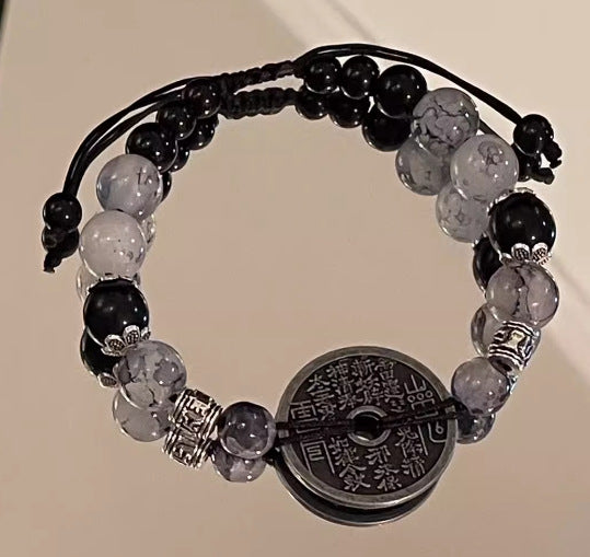 Wholesale Twin Tai Chi Mountain Ghost Money Bracelet ACC-BT-Niqi001