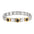 Wholesale  Italian Module Handmade Module Titanium Steel Combination Retro Stitching Bracelet Cartoon Creative Fashion Retro Bracelet