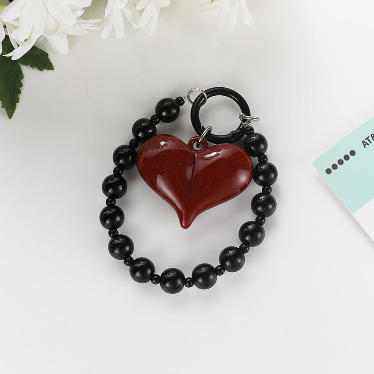 Wholesale Heart chain keychain