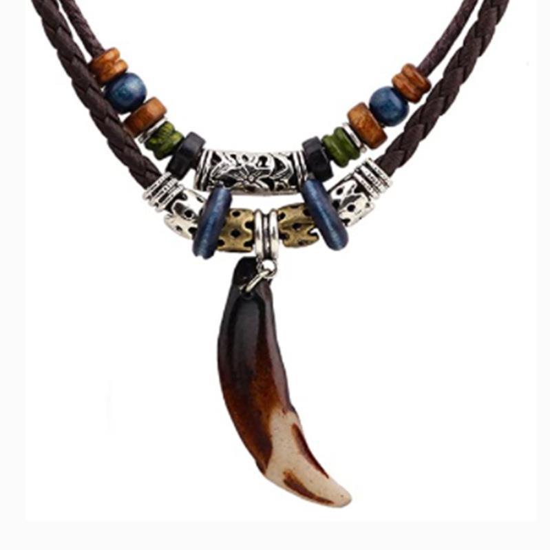 Wholesale Retro Trendy Pendant Clavicle Chain Choker Necklace ACC-NE-Pufei001