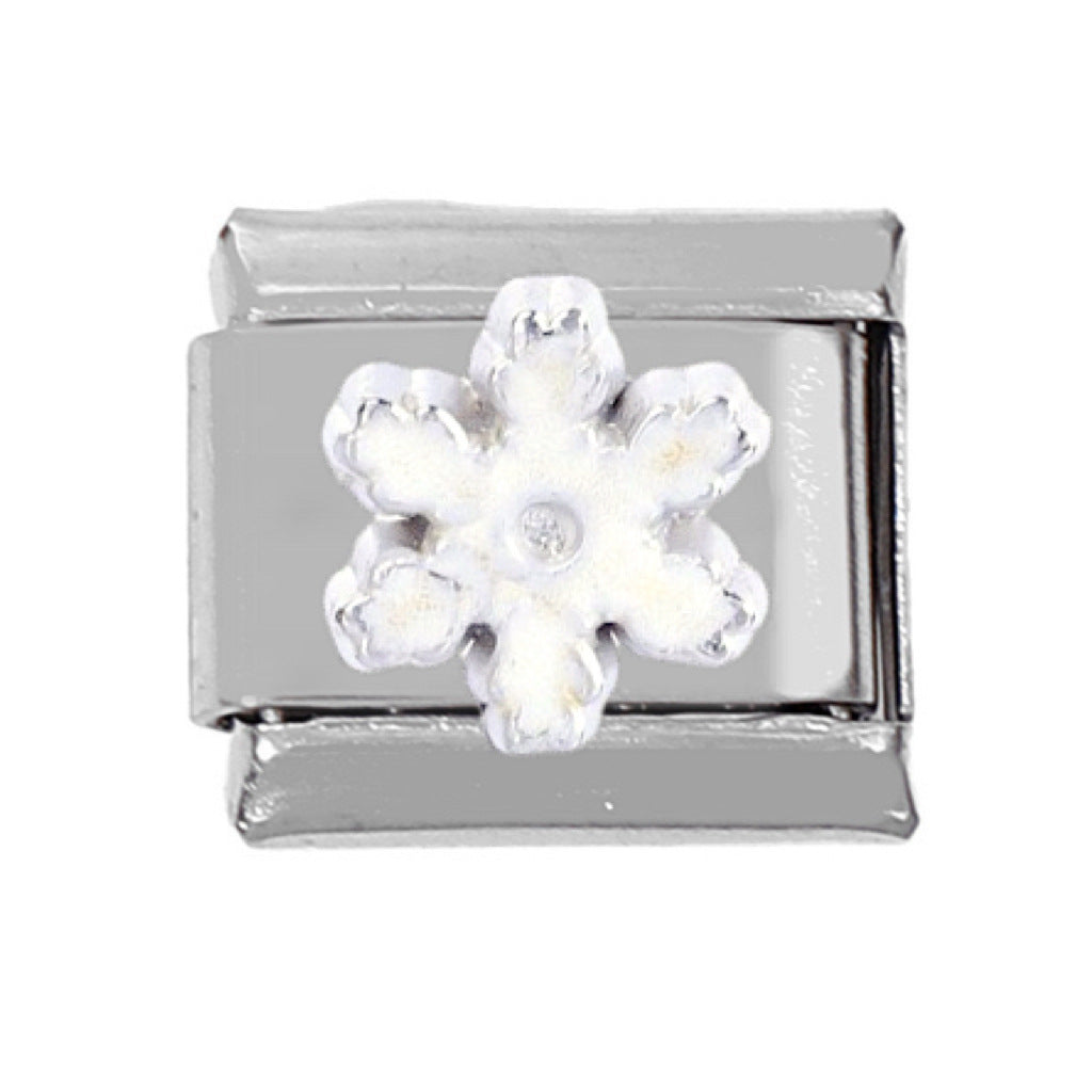 Wholesale 5pcs Italian Charm Bracelet 9mm DIY Splicing Snowflake Rainbow Star Moon Stainless Steel Composable Bracelet