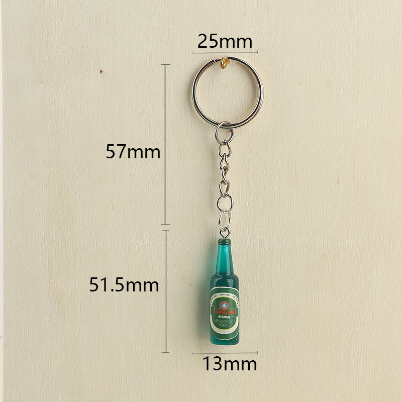 Wholesale Beer bottle keychain