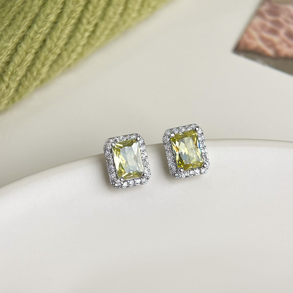 Wholesale  oil drop flower earrings