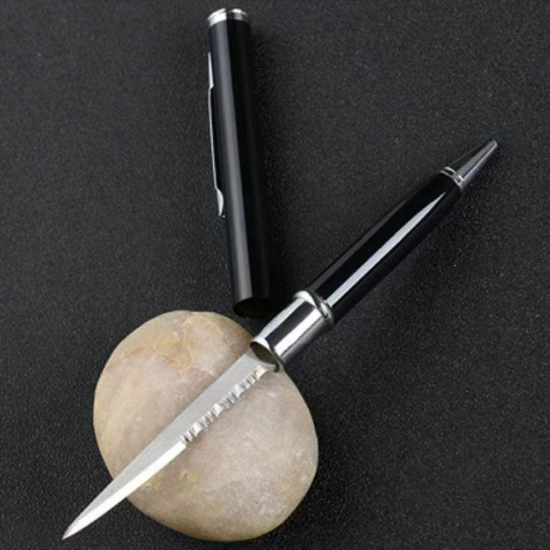 Wholesale Metal Ballpoint Pen Unpacking Express Portable Outdoor Tool Keychains ACC-KC-MengAn001