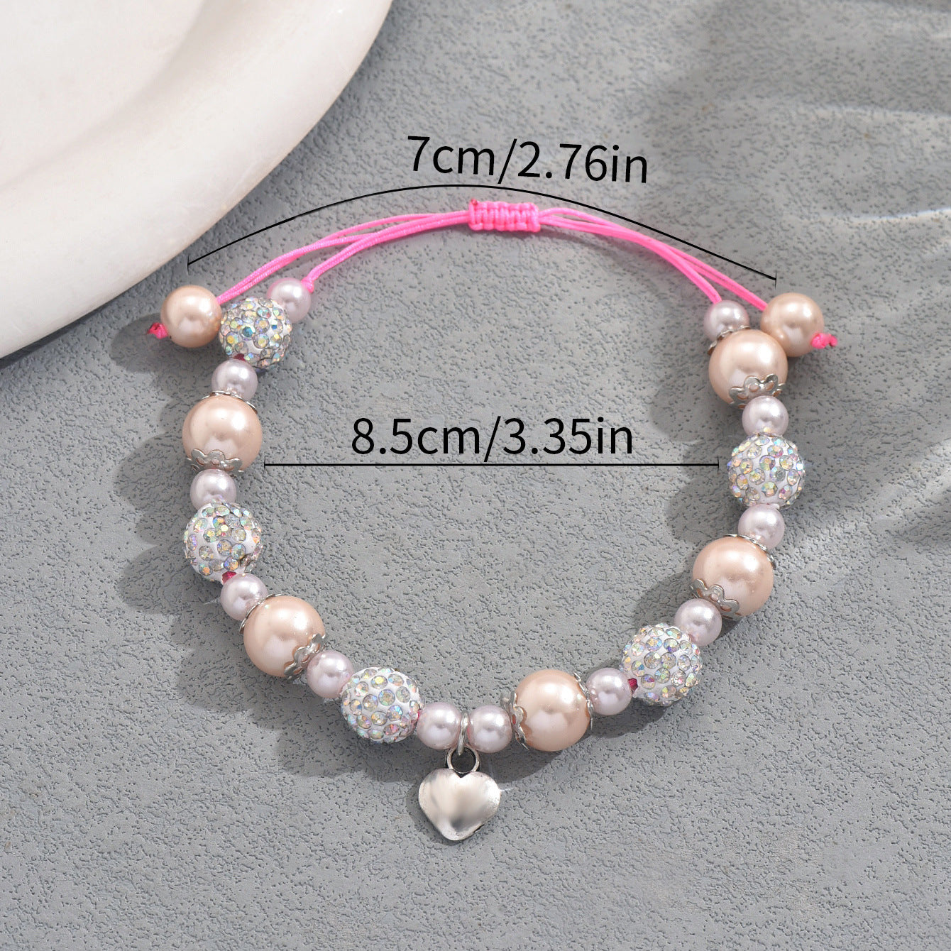 Wholesale  Pearl Bracelet Niche Love Woven Bracelet