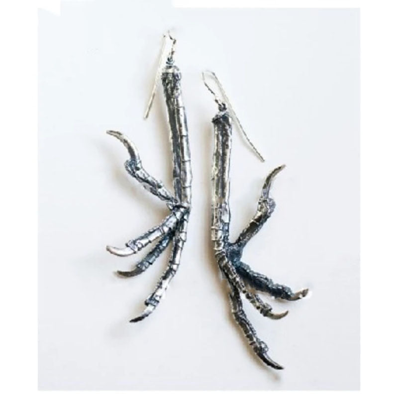 Wholesale  Gothic Black Magic Dragon Claw Earrings