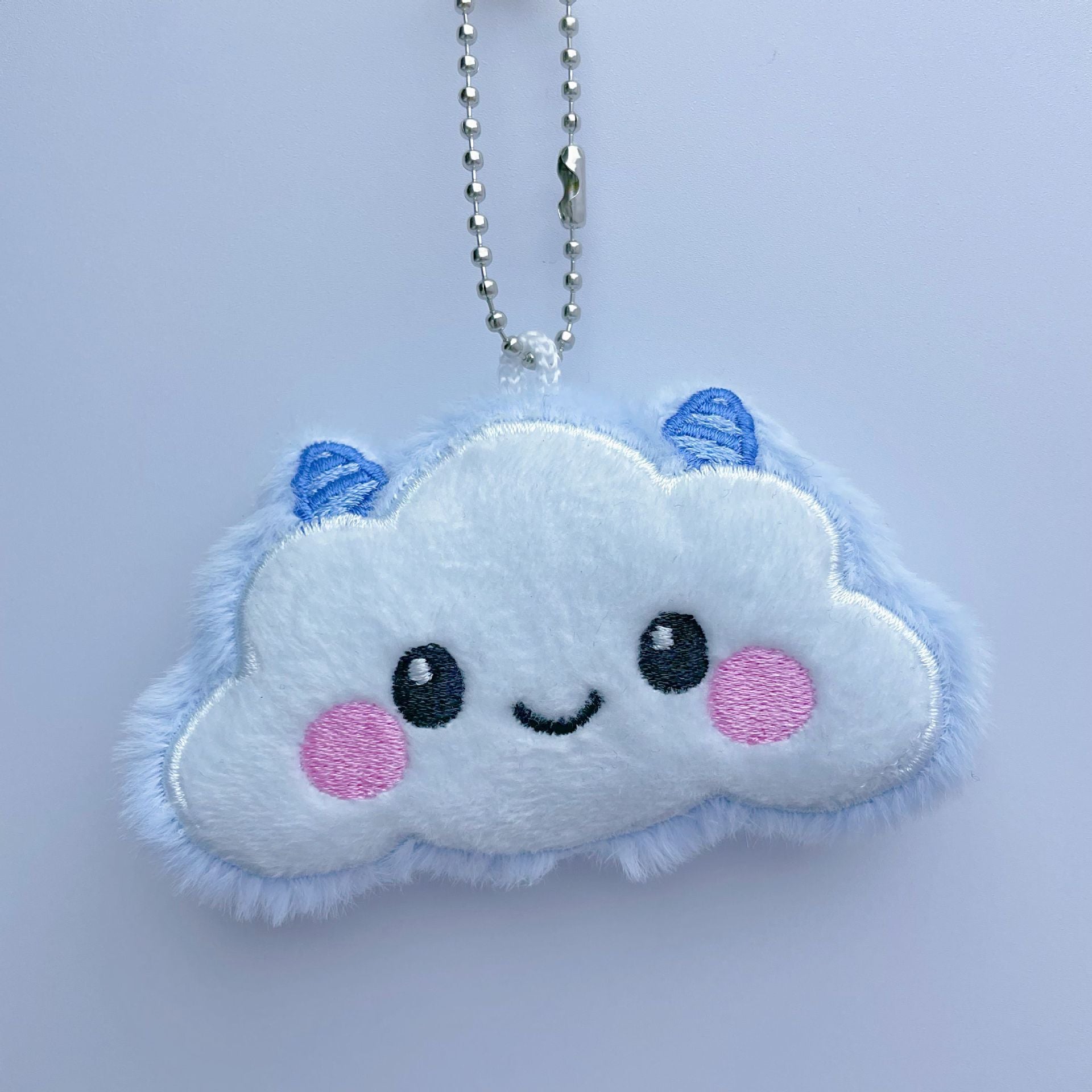Wholesale Plush Cloud Bag Charm Keychain Fashion Accessory for Party and Everyday Use