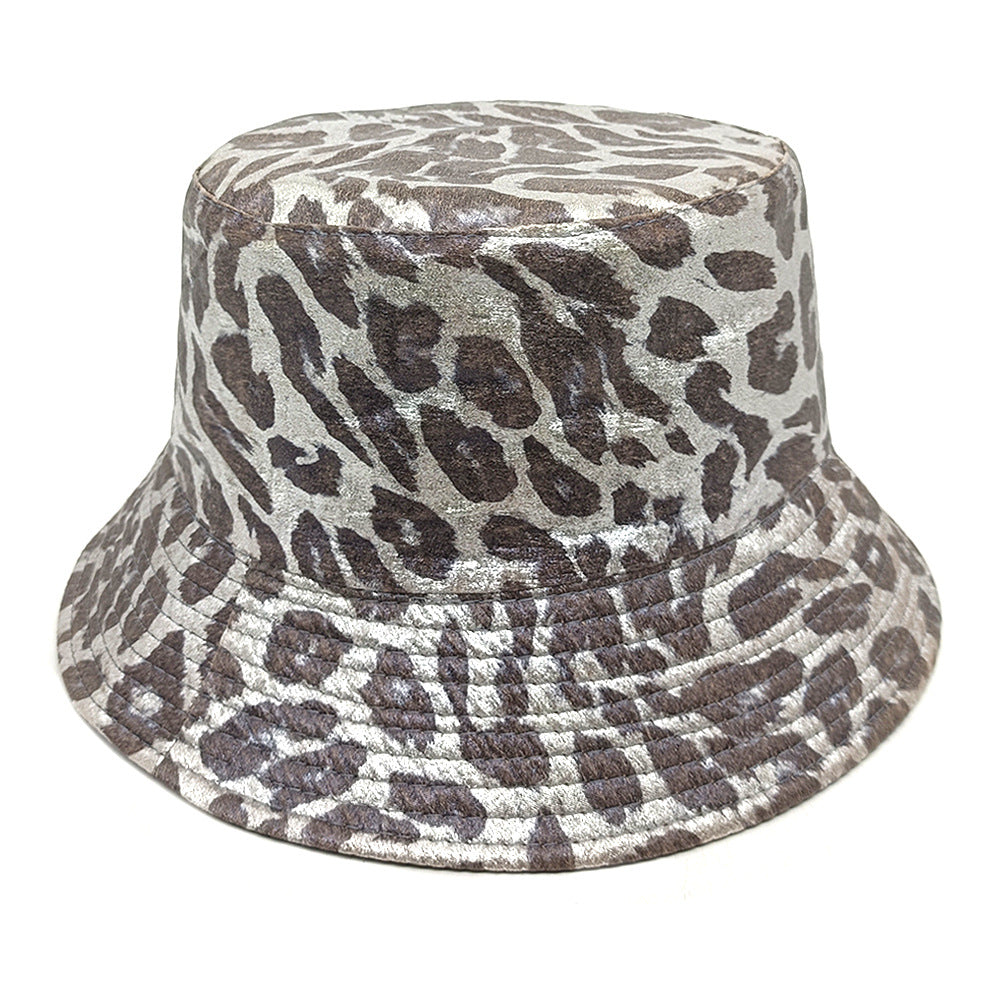 Wholesale Fashion Leopard Bucket Hat ACC-HT-ShunMa016