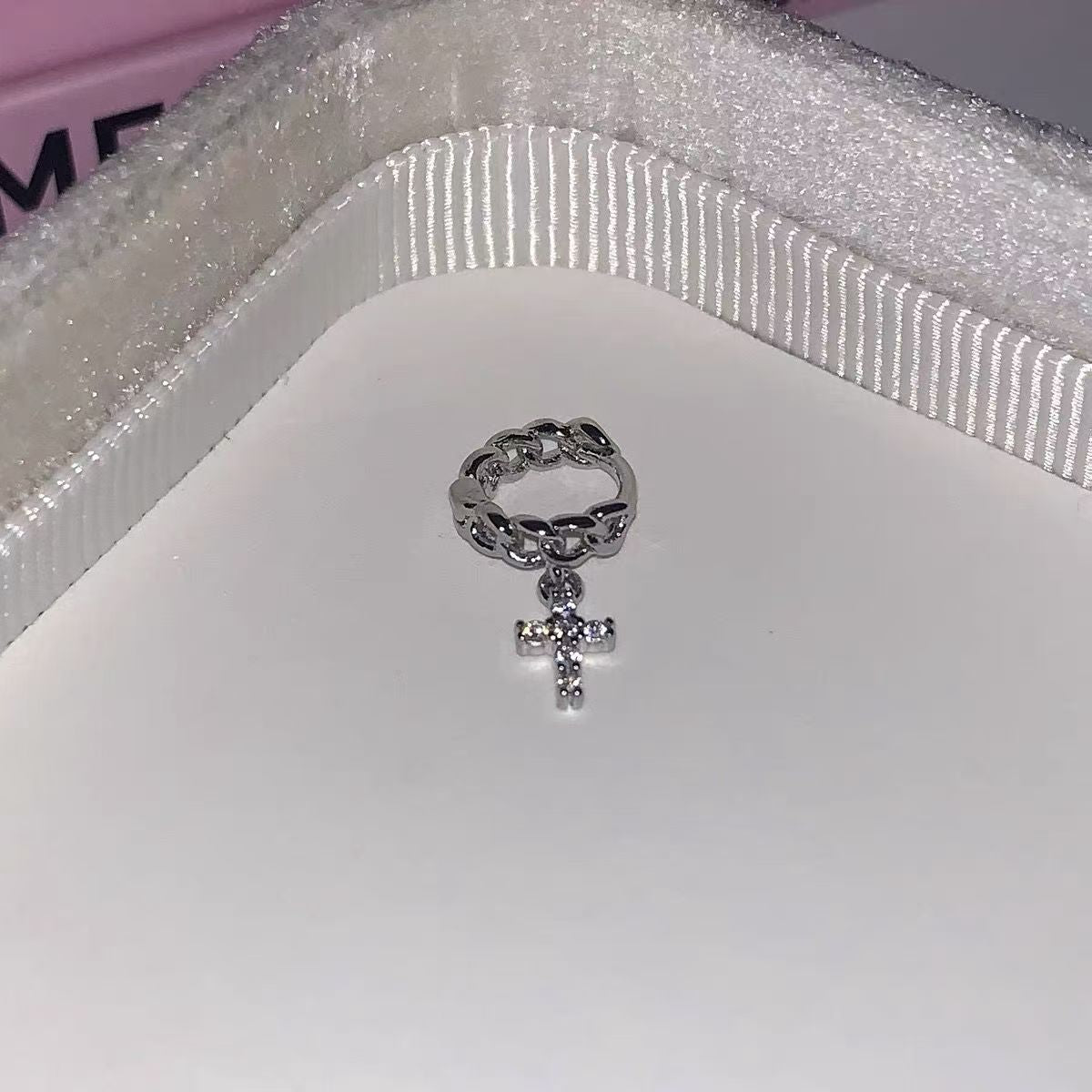 Wholesale Cross Zirconia Earrings