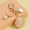 Wholesale Pearl Shell Keychain Diamond Pearl Ocean Series Keychain