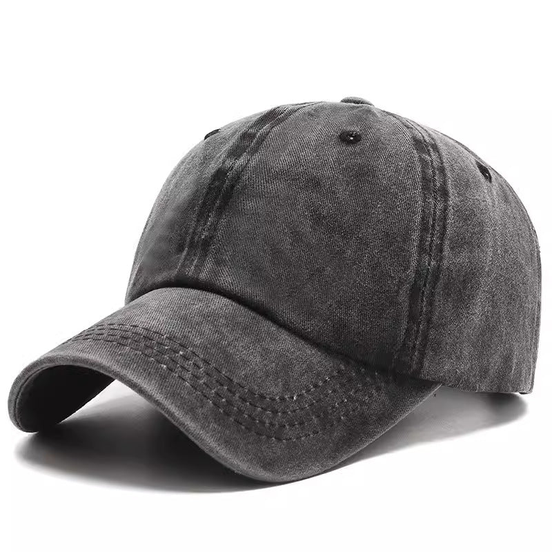 Wholesale Washed Cotton Baseball Cap Outdoor Sunshade Hat
