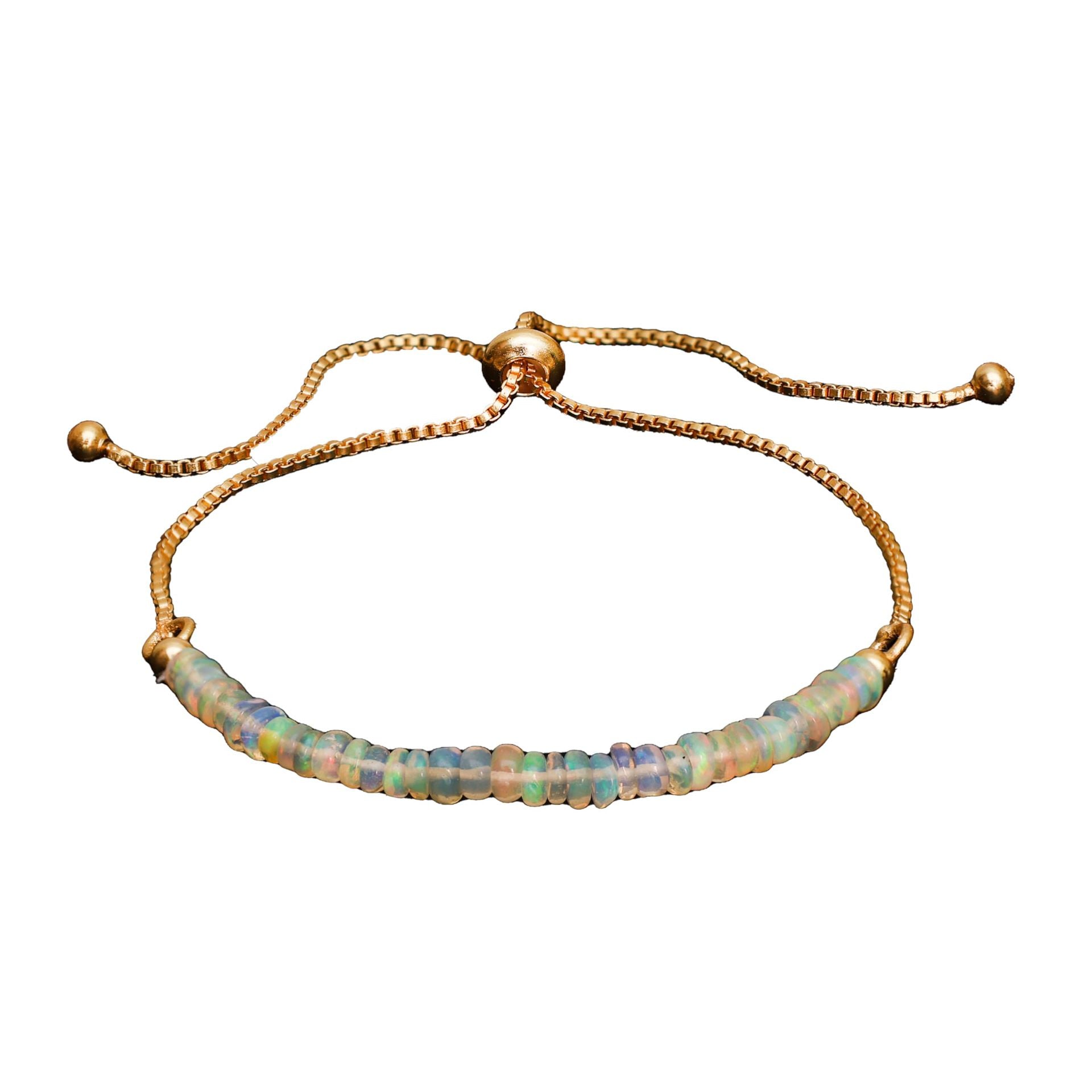 Wholesale Adjustable Gold Plated Chain Bracelet