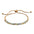 Wholesale Adjustable Gold Plated Chain Bracelet