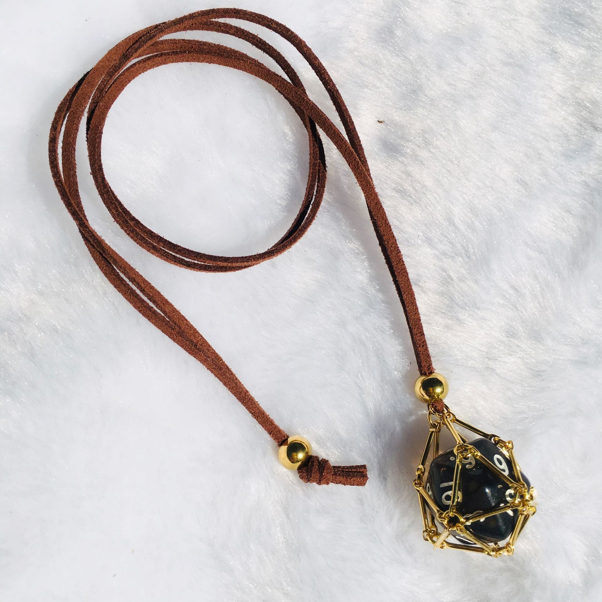 Wholesale Replaceable Bamboo Metal Mesh Necklace Natural Stone Crystal Mesh Bag ACC-NE-RongGuan011