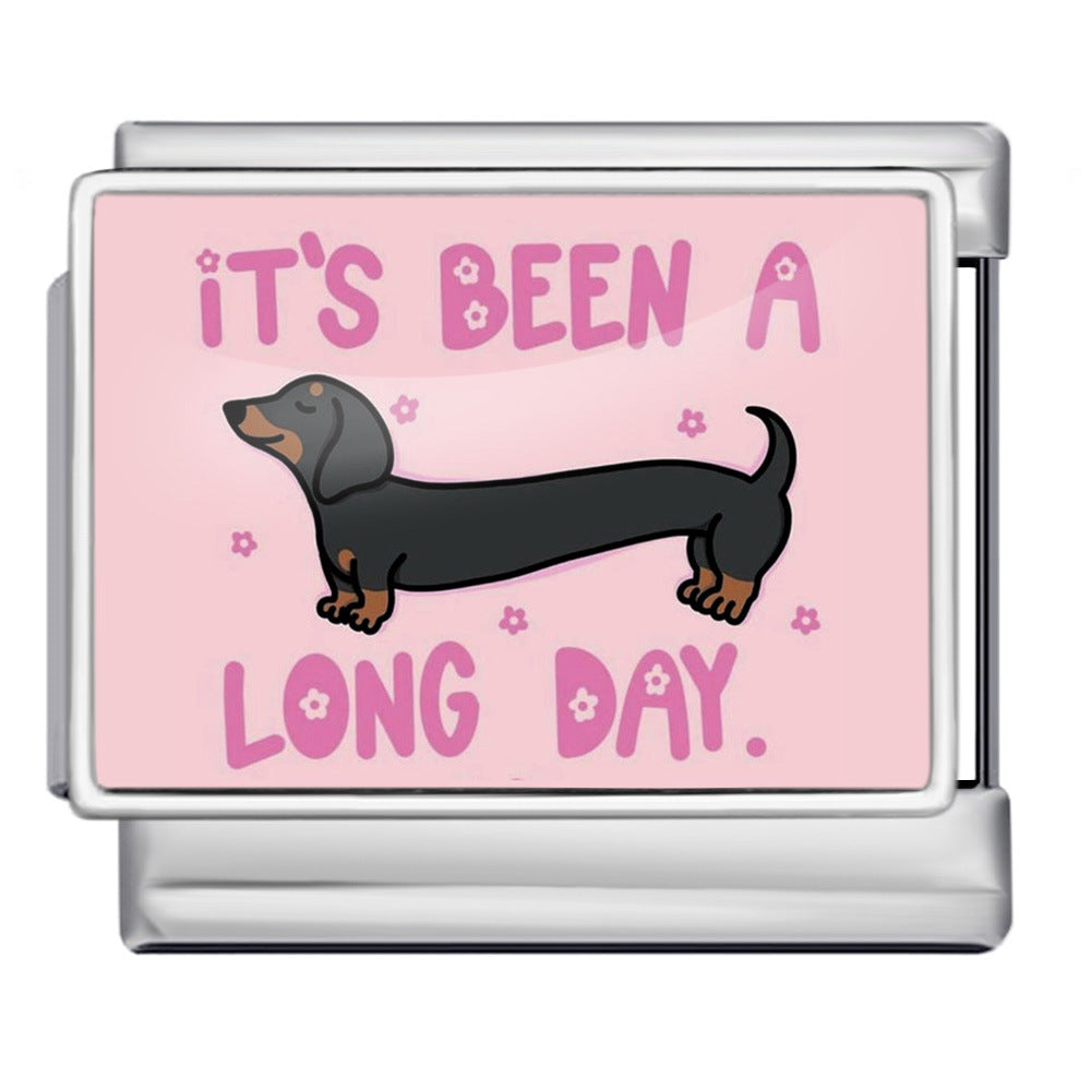 Wholesale  Italian Charm Bracelet 9mm DIY elastic personalized  Creative Stainless Steel Composable Bracelet