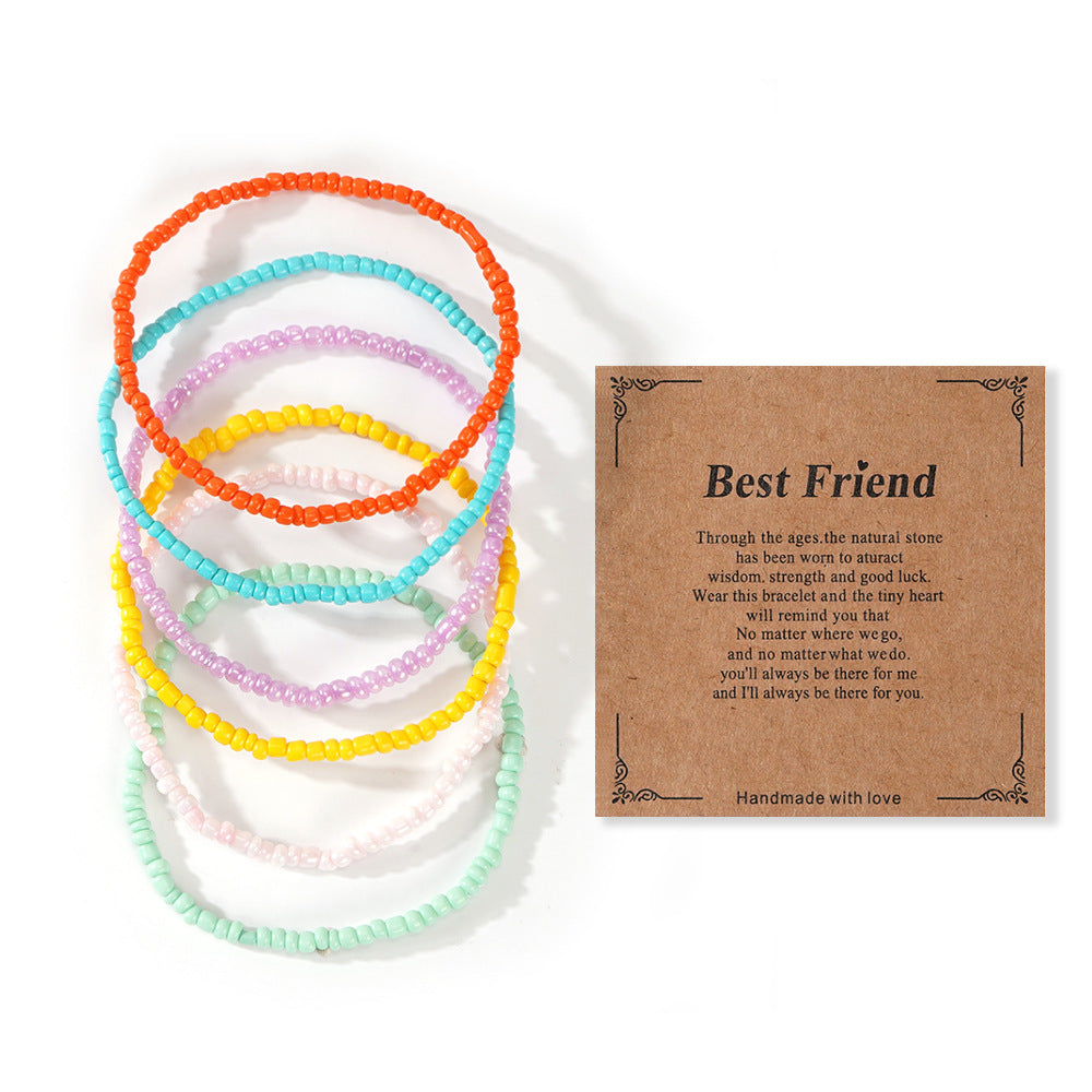 Wholesale Handmade Natural Stone Beaded Bracelets Stacked Design Unisex Everyday Wear