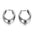 Wholesale  geometric U-shaped very simple wind stainless steel earrings
