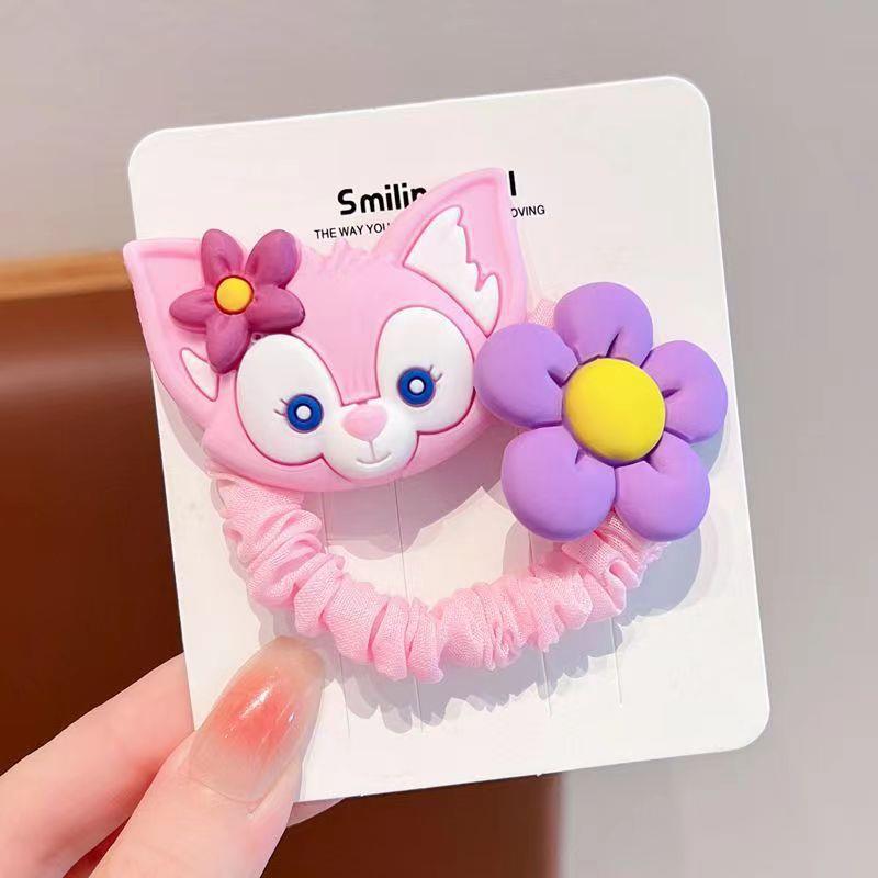 Wholesale Children's Hair Bands Cute Cartoon Character Hair Scrunchies ACCVIP-HS-Yint003