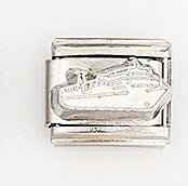 Wholesale 5pcs Italian Charm Bracelet 9mm DIY Splicing Car and Ship Series Stainless Steel Composable Bracelet