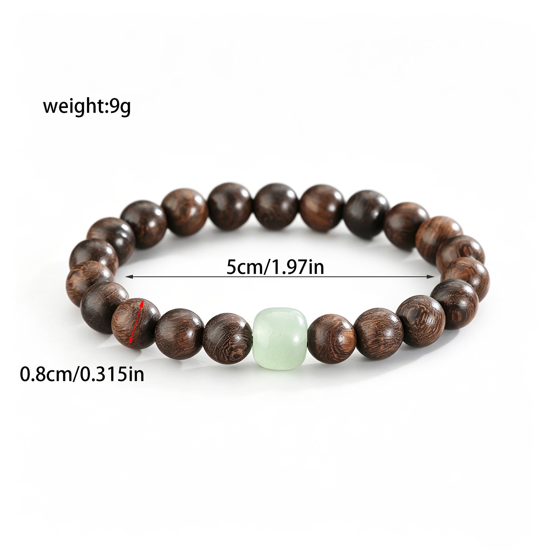 Wholesale Five Elements Agate Bead Bracelet Unisex Strand Fashion Jewelry Accessory For Everyday Wear