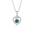 Wholesale Valentine's Day S925 sterling silver heart necklace