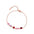Wholesale S925 Sterling Silver Color Zircon Three-color Bracelet
