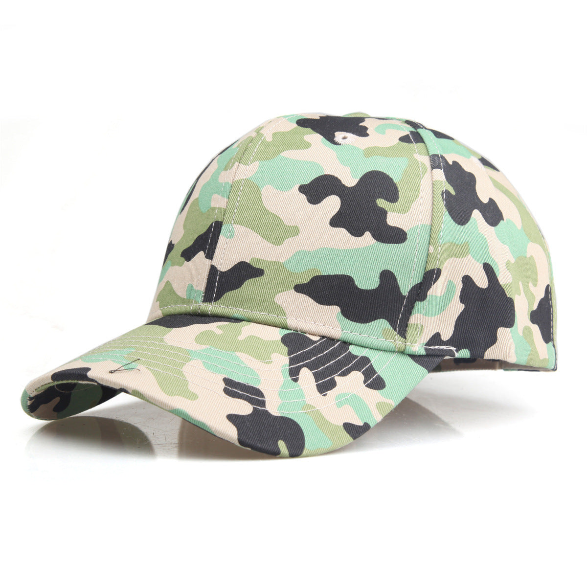 Wholesale Light Panel Camouflage Baseball Cap